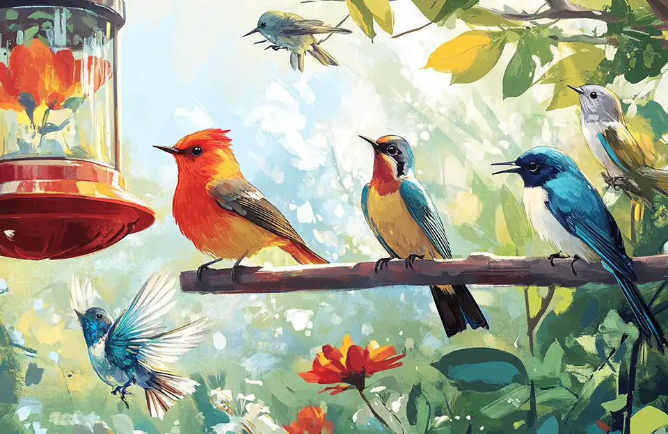 How to Attract Different Bird Species with the Right Feeders