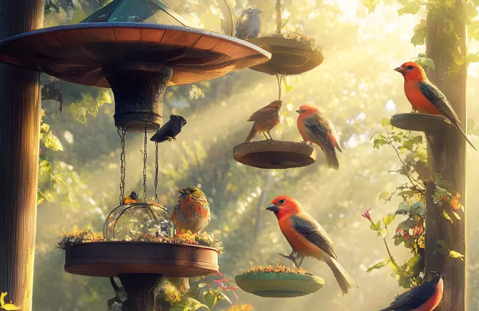 Why Bird Feeder Safety and Placement Matter